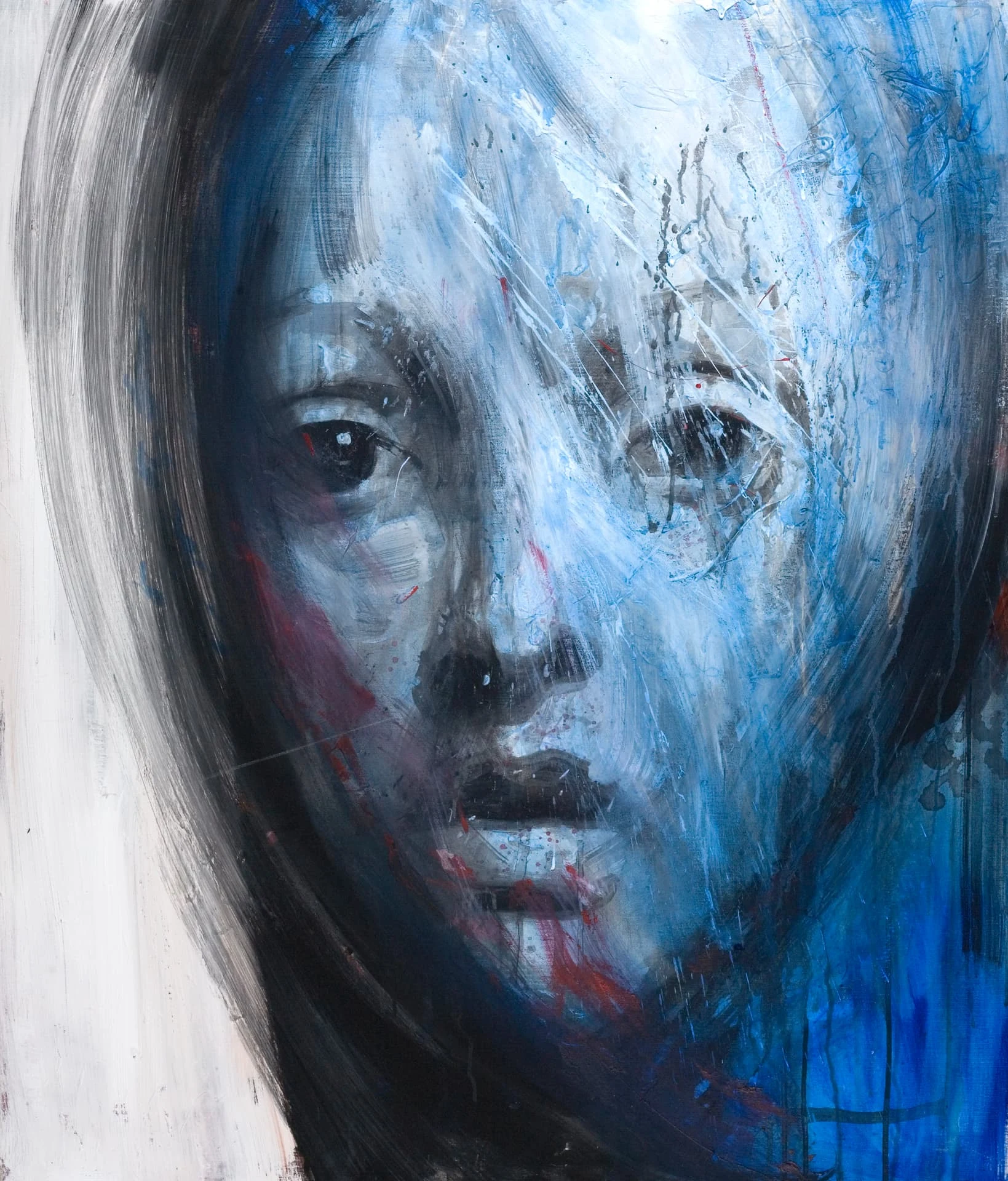 Blue Filter — Oil on canvas