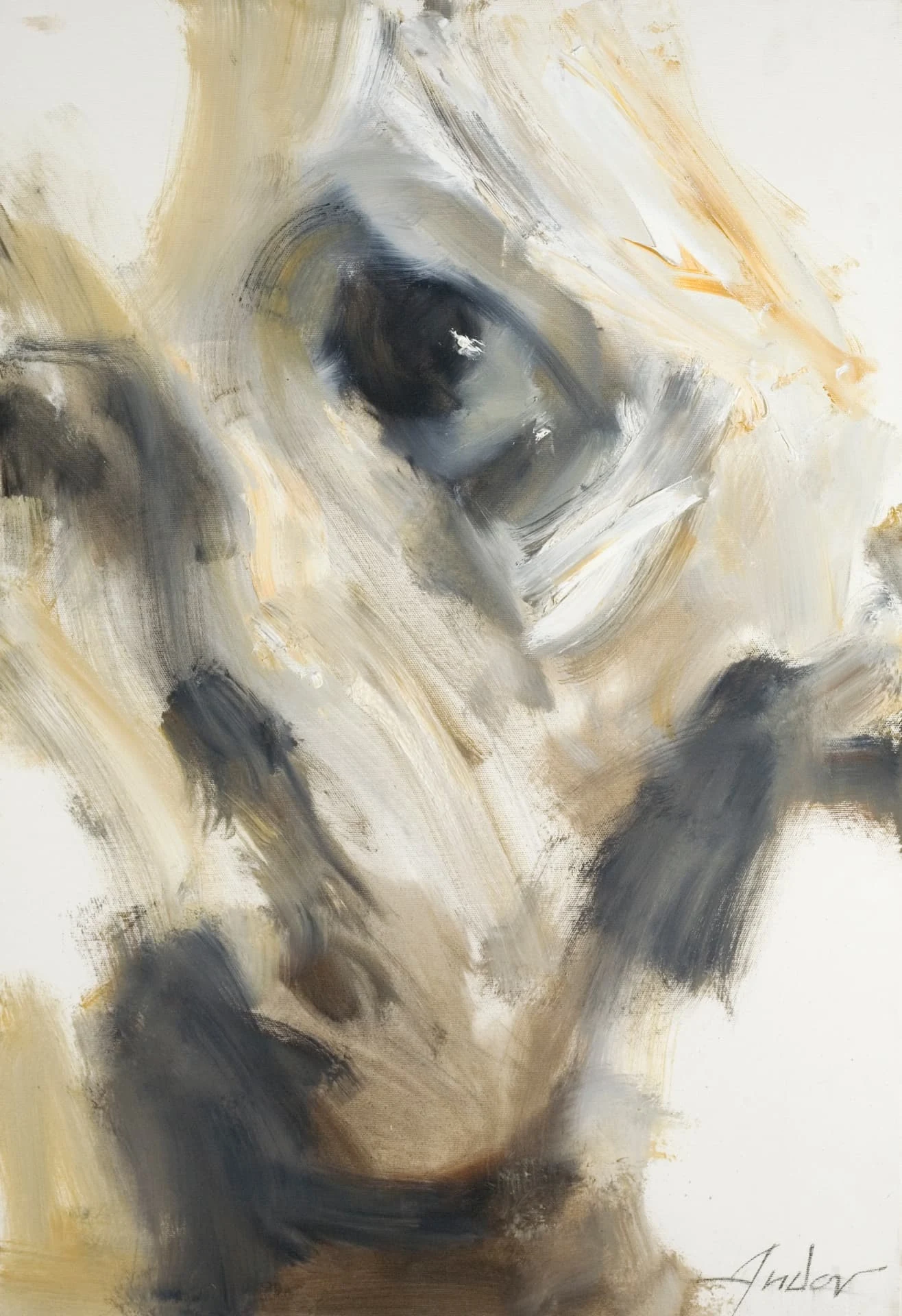 Confrontation II — Oil on canvas
