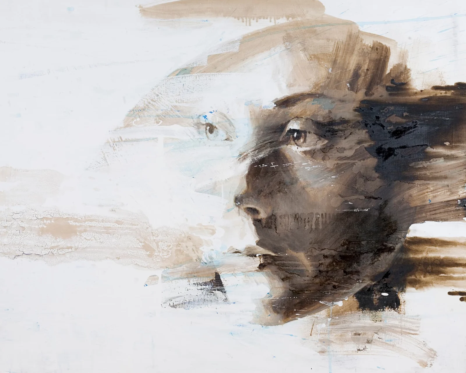 Confrontation IX — Oil on canvas