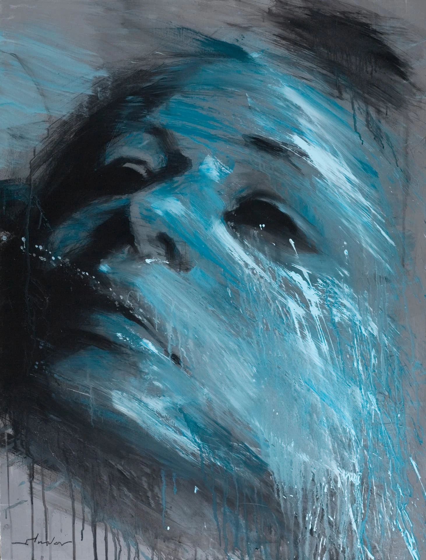False Gamut — Oil on canvas