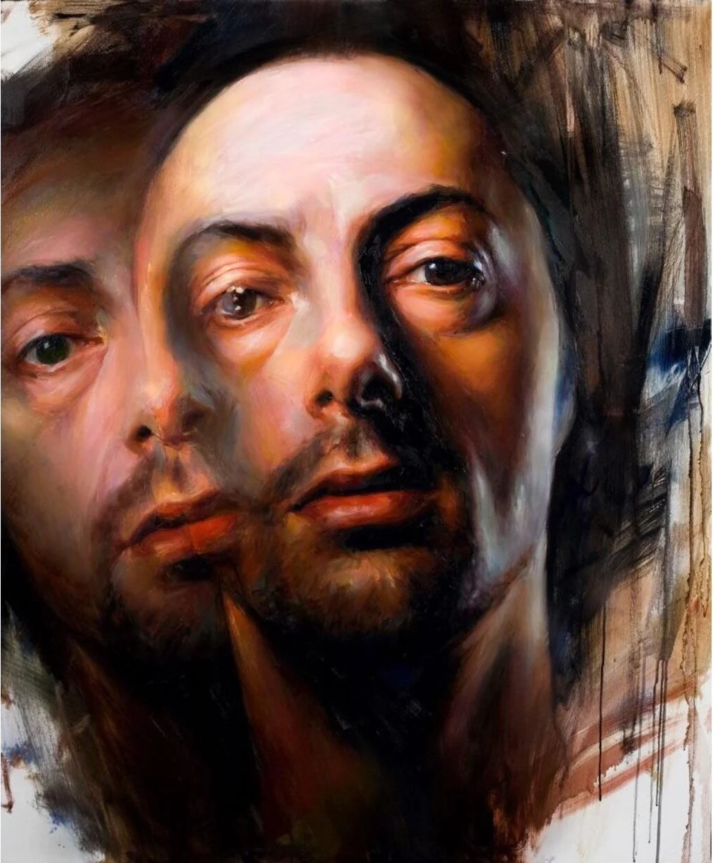 Self-portrait — Oil on canvas · 120 × 100 cm · 2015