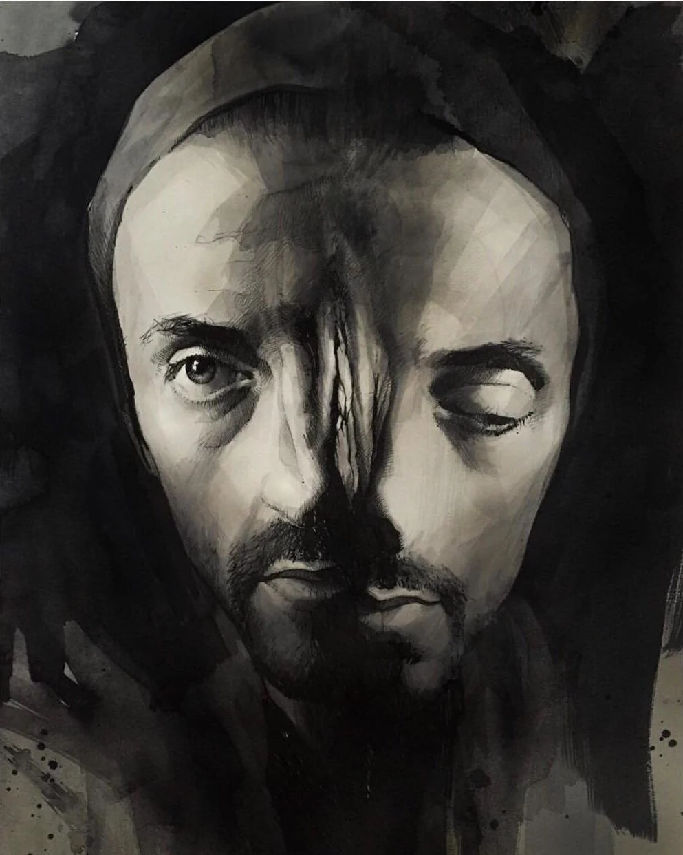 Self-portrait — Oil on canvas · 2016