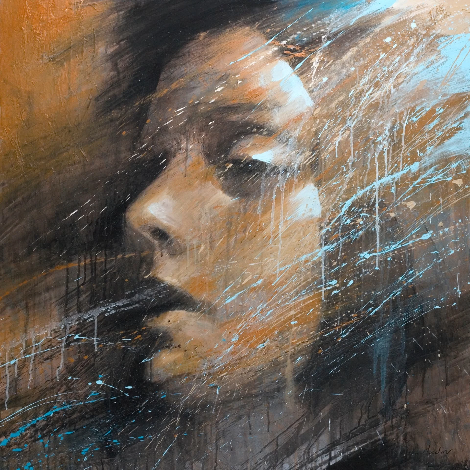 Untitled X — Oil on canvas